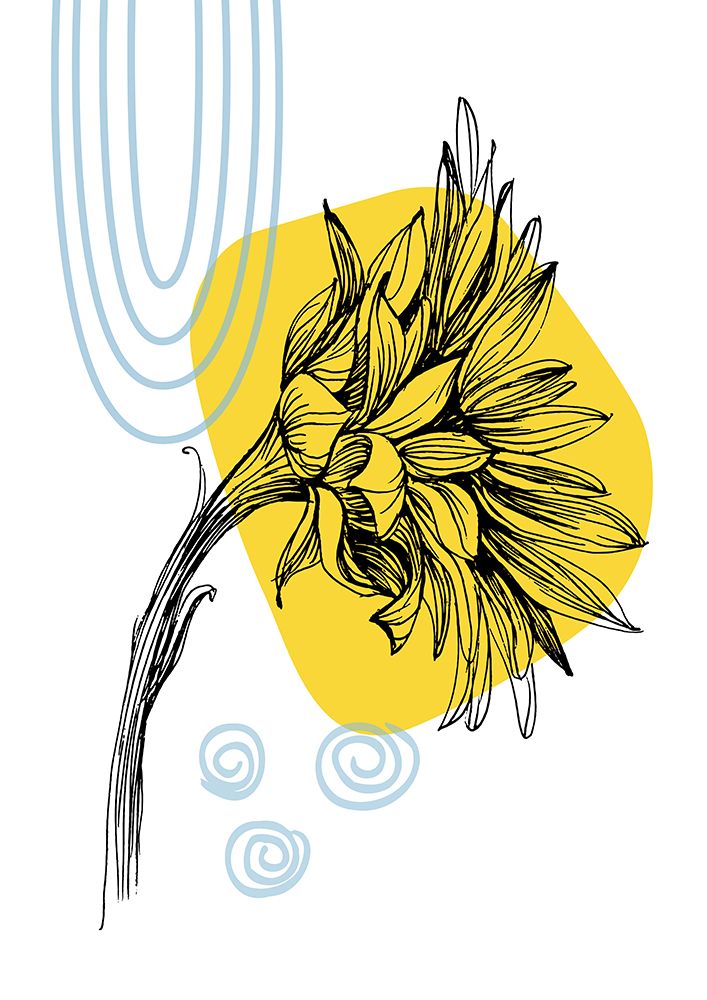 Sunflower art print by Samira Yanushkova for $57.95 CAD