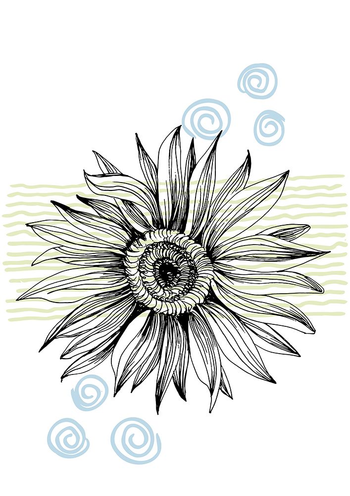 Sunflower art print by Samira Yanushkova for $57.95 CAD