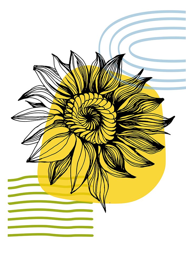 Sunflower art print by Samira Yanushkova for $57.95 CAD