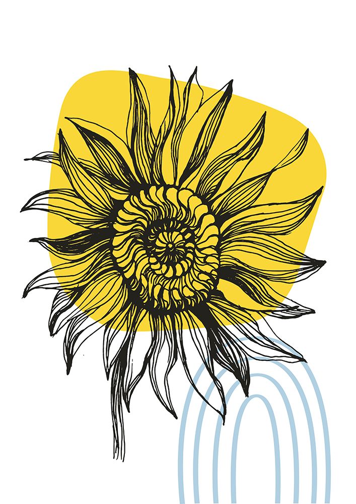 Sunflower art print by Samira Yanushkova for $57.95 CAD