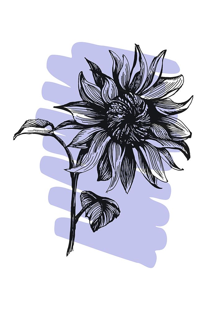 Sunflower art print by Samira Yanushkova for $57.95 CAD