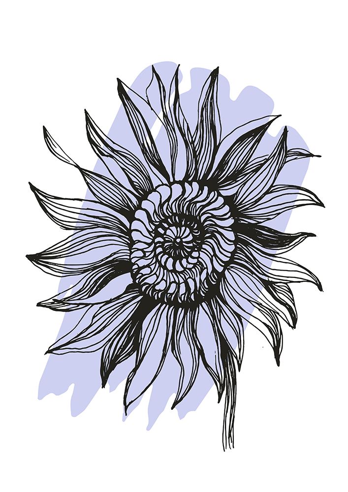 Sunflower art print by Samira Yanushkova for $57.95 CAD
