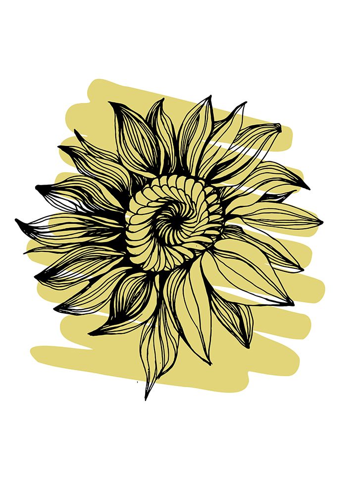 Sunflower art print by Samira Yanushkova for $57.95 CAD