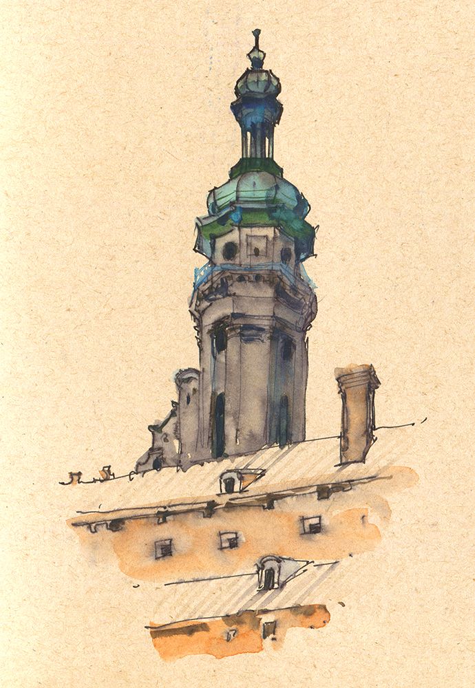 Fortress art print by Samira Yanushkova for $57.95 CAD