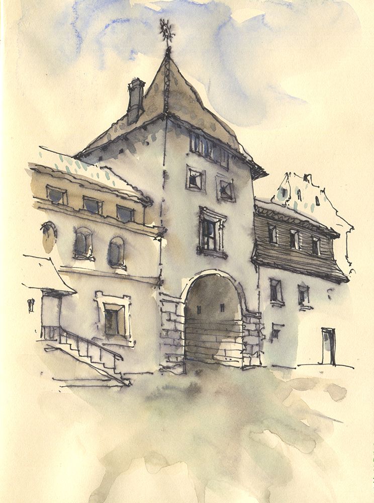 Castle art print by Samira Yanushkova for $57.95 CAD