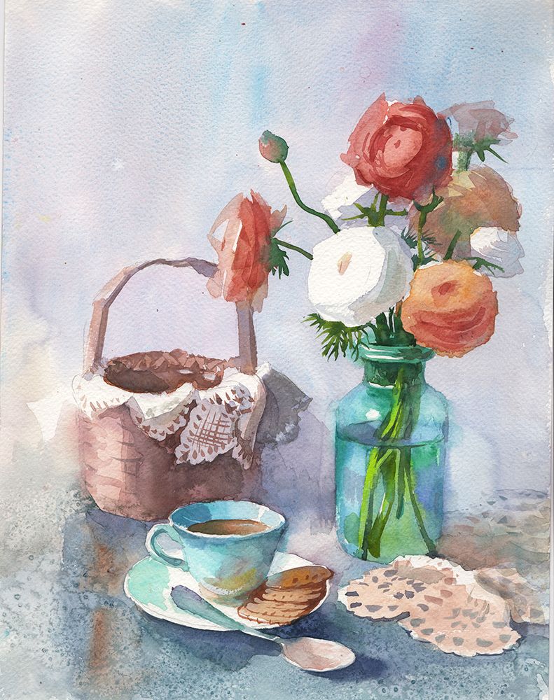 Still life art print by Samira Yanushkova for $57.95 CAD