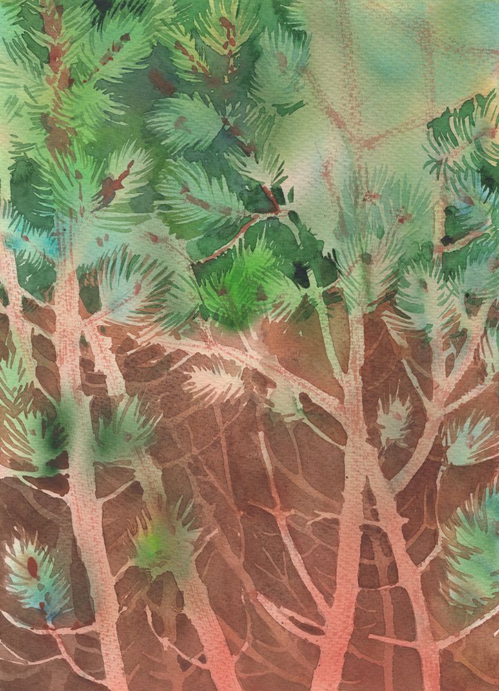 Forest art print by Samira Yanushkova for $57.95 CAD