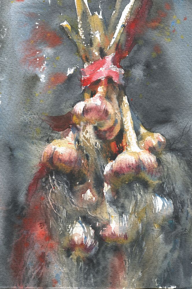 Garlic art print by Samira Yanushkova for $57.95 CAD