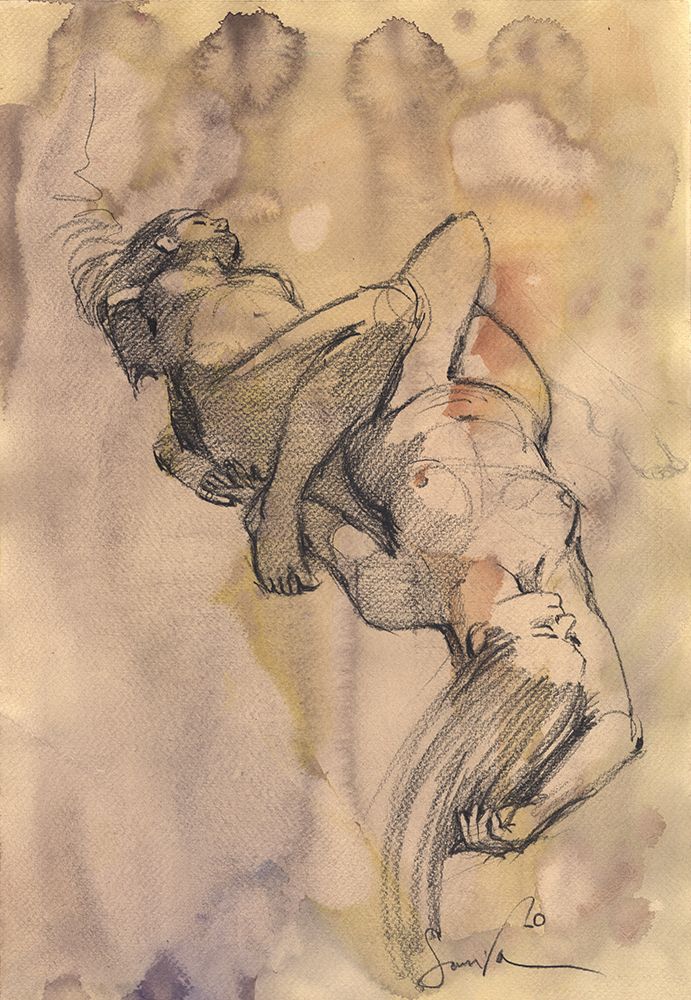 The Sensation ART art print by Samira Yanushkova for $57.95 CAD