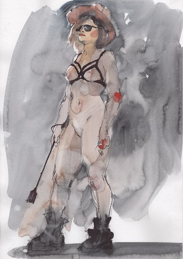 Submission art print by Samira Yanushkova for $57.95 CAD