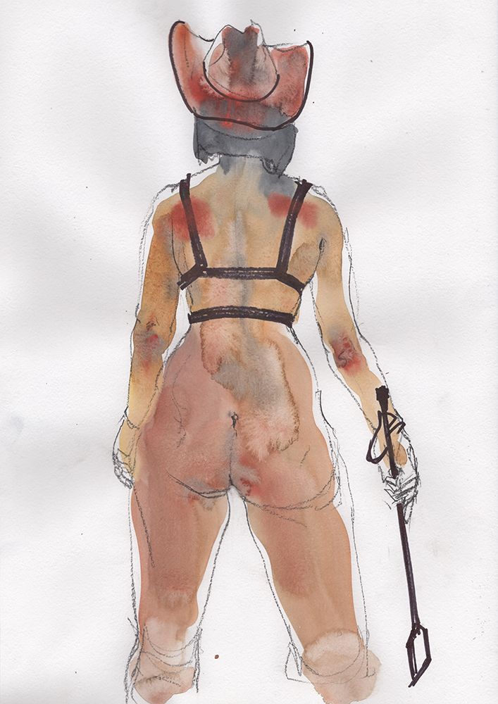 Who are you art print by Samira Yanushkova for $57.95 CAD