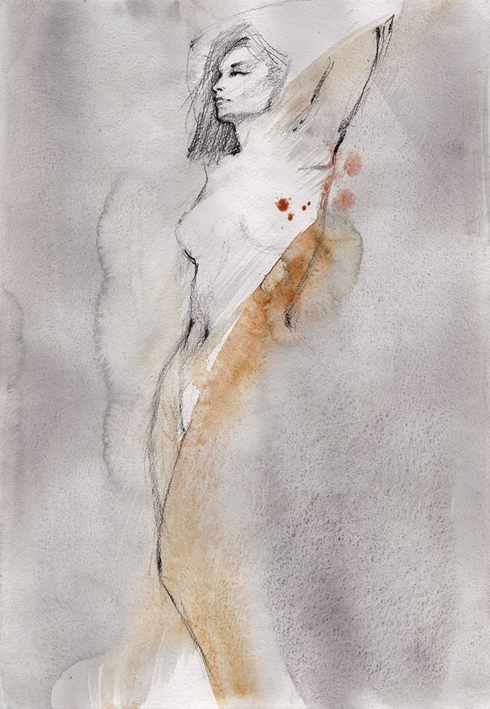 Sensual Woman art print by Samira Yanushkova for $57.95 CAD