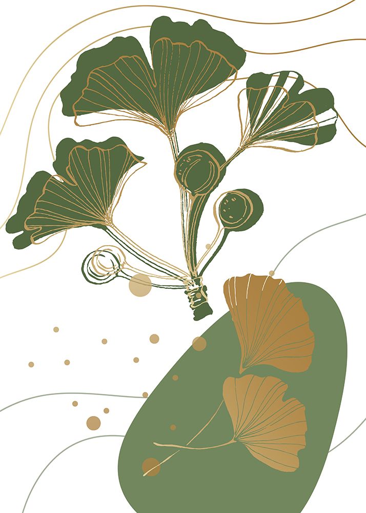 Ginkgo 2 art print by AcantStudio for $57.95 CAD