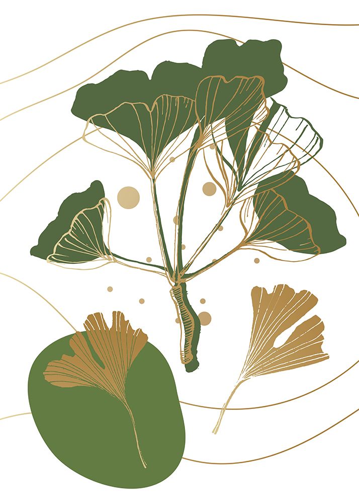 Ginkgo 5 art print by AcantStudio for $57.95 CAD