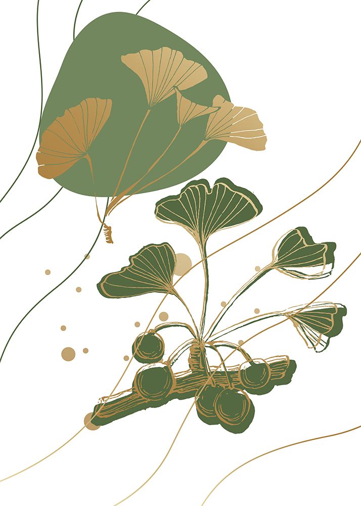 Ginkgo 7 art print by AcantStudio for $57.95 CAD