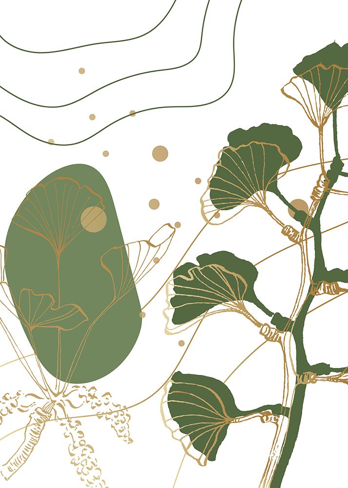 Ginkgo 8 art print by AcantStudio for $57.95 CAD