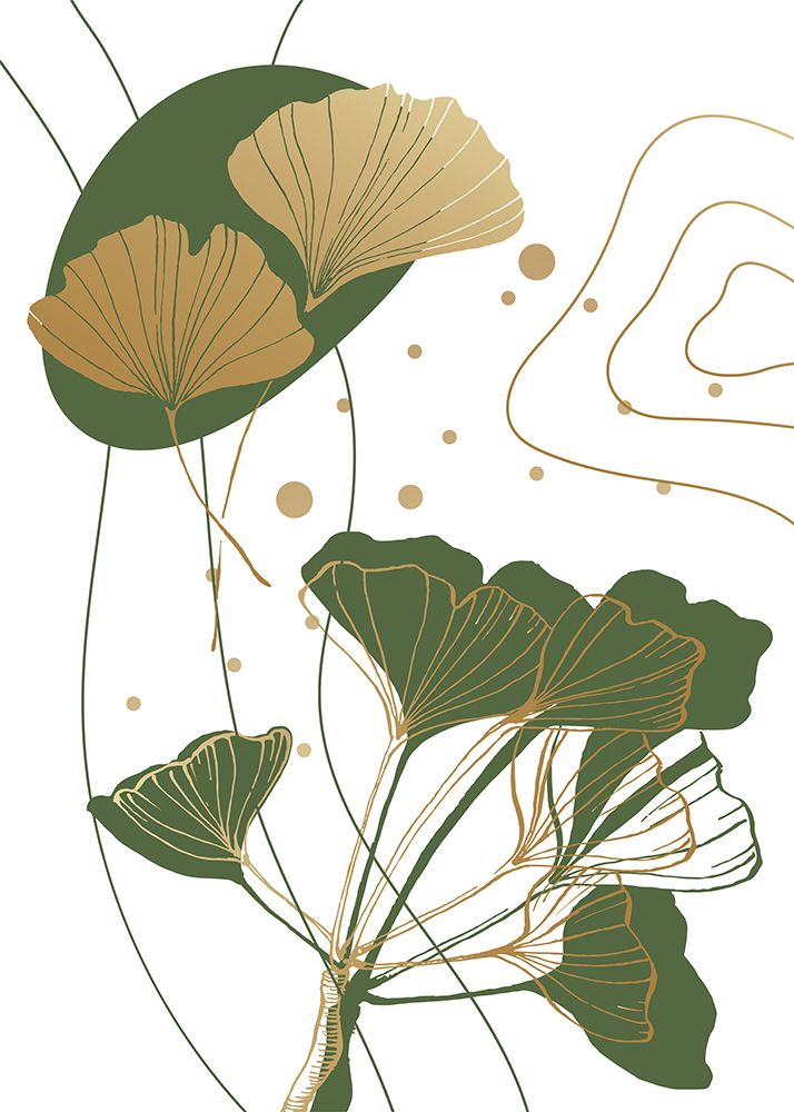 Ginkgo 9 art print by AcantStudio for $57.95 CAD