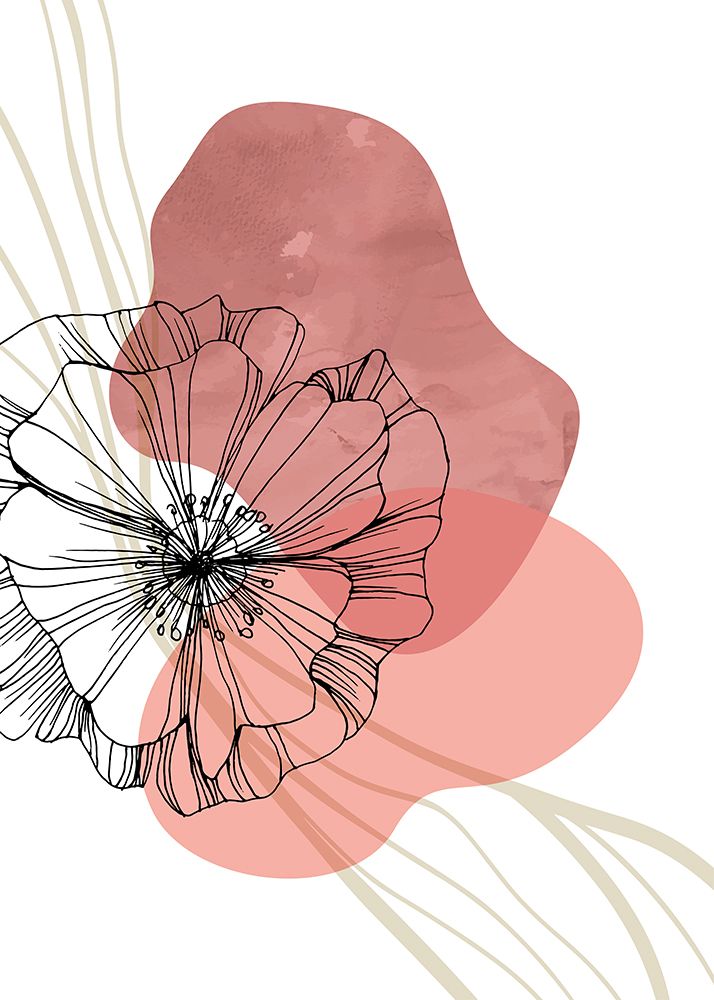 Poppy nordic art print by AcantStudio for $57.95 CAD