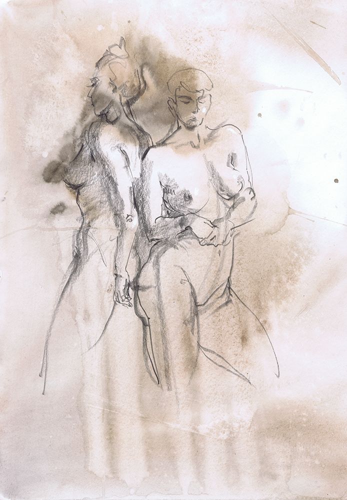 Tandem of Female Beauty art print by Samira Yanushkova for $57.95 CAD