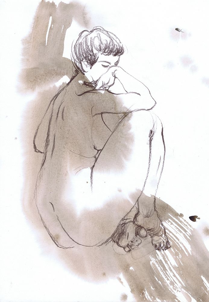Harmonious Nudity art print by Samira Yanushkova for $57.95 CAD