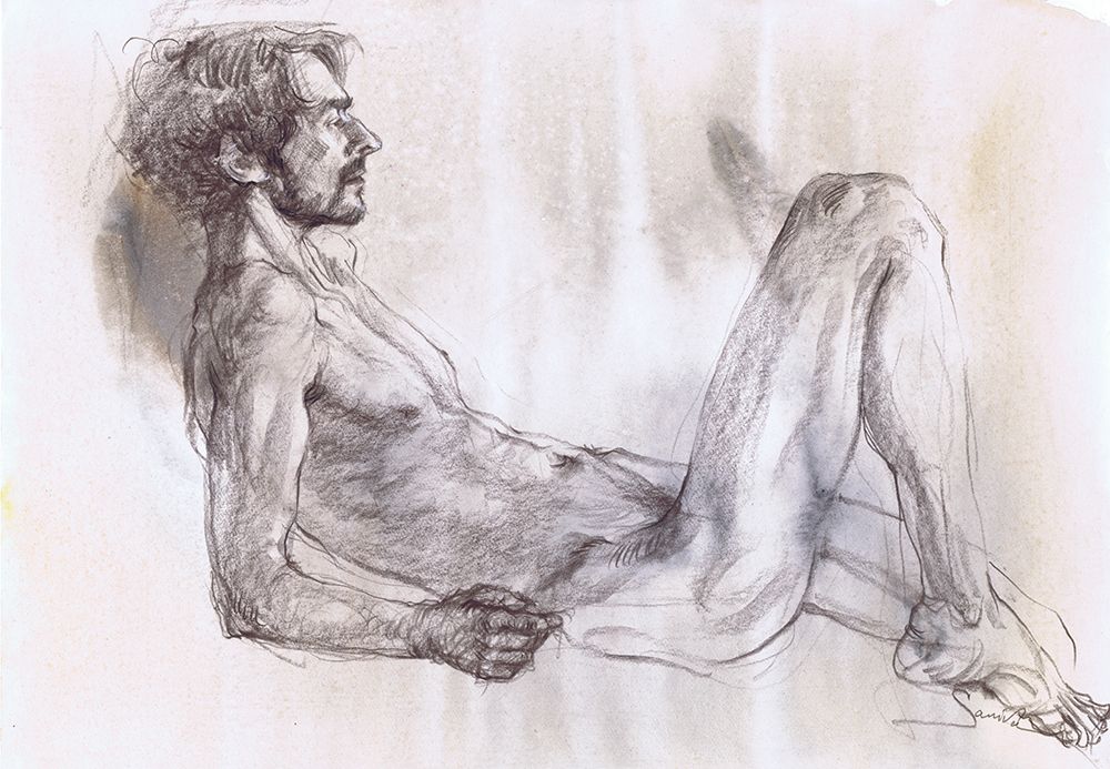 Graceful Masculine Forms art print by Samira Yanushkova for $57.95 CAD