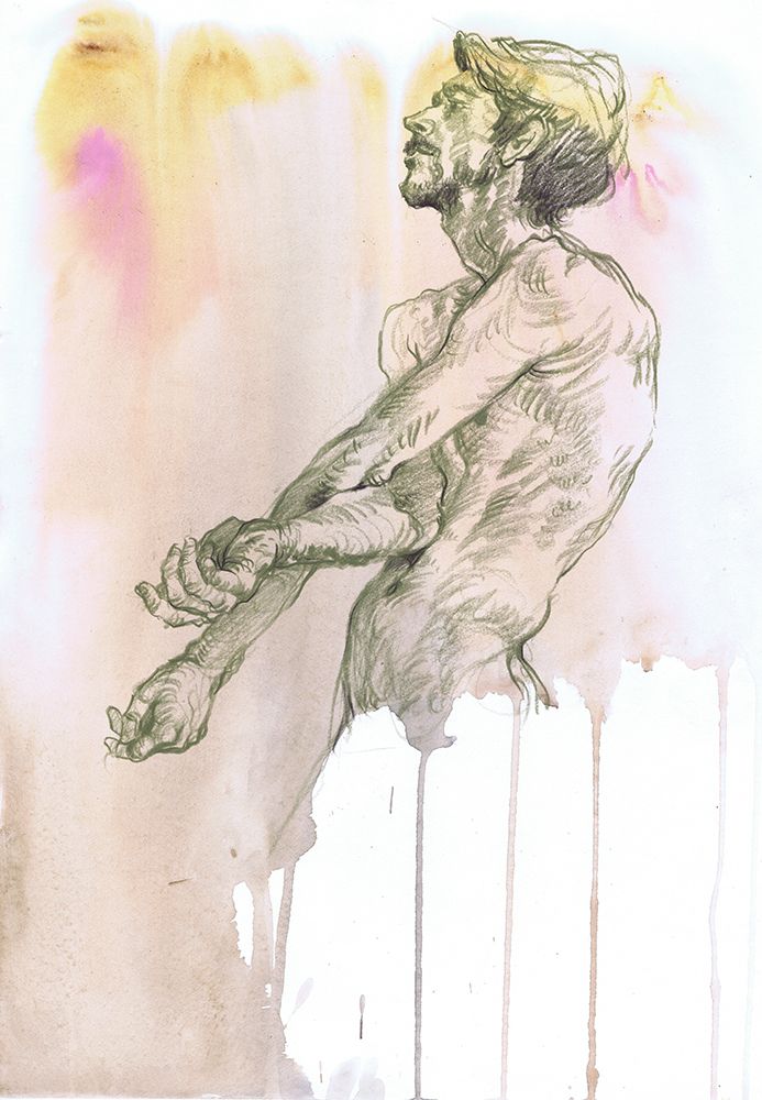 Timeless beauty of masculinity art print by Samira Yanushkova for $57.95 CAD