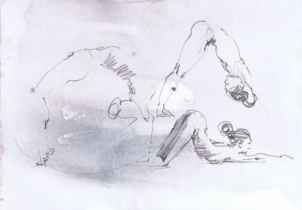 Nude art art print by Samira Yanushkova for $57.95 CAD