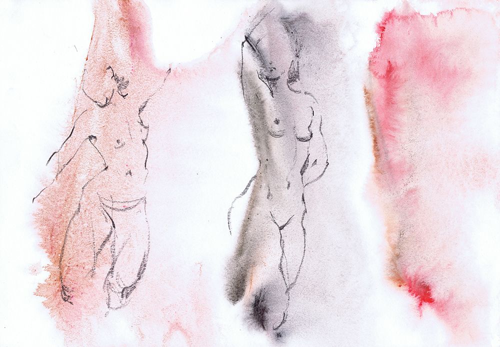 Nude art art print by Samira Yanushkova for $57.95 CAD