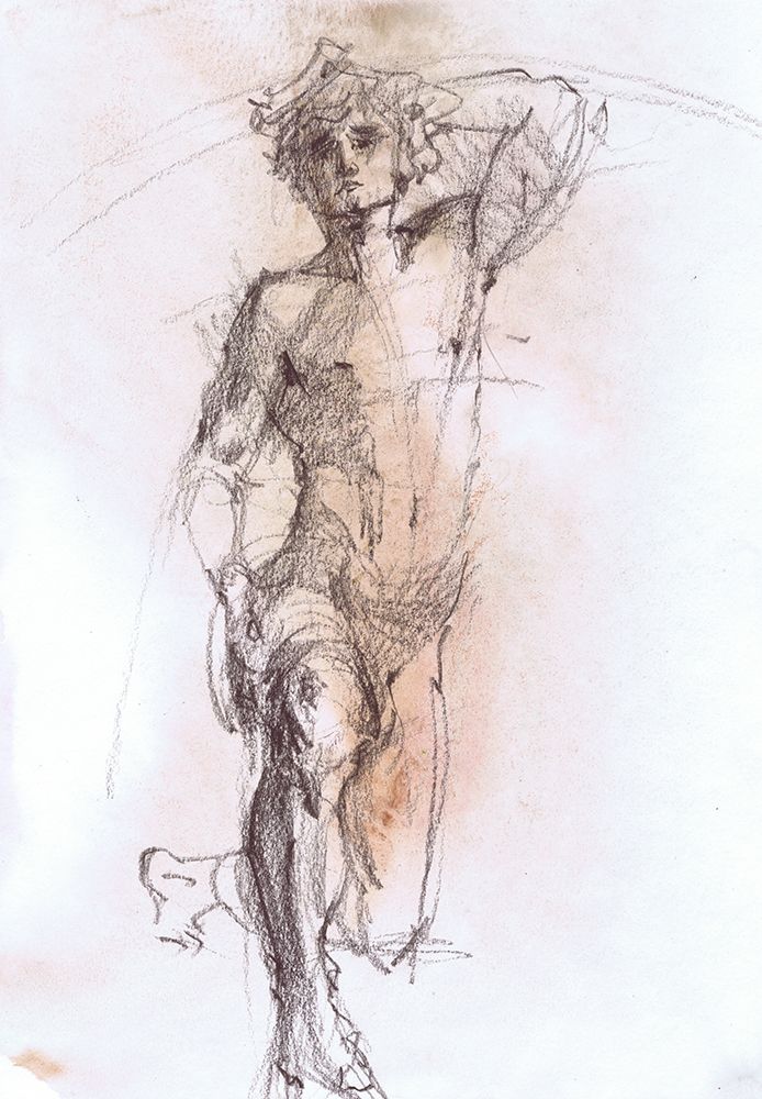Captivating Male Glimpses art print by Samira Yanushkova for $57.95 CAD