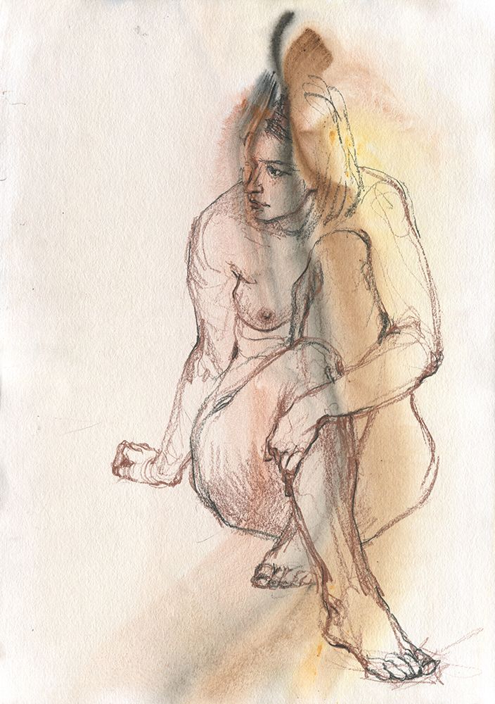Whispered Seduction art print by Samira Yanushkova for $57.95 CAD
