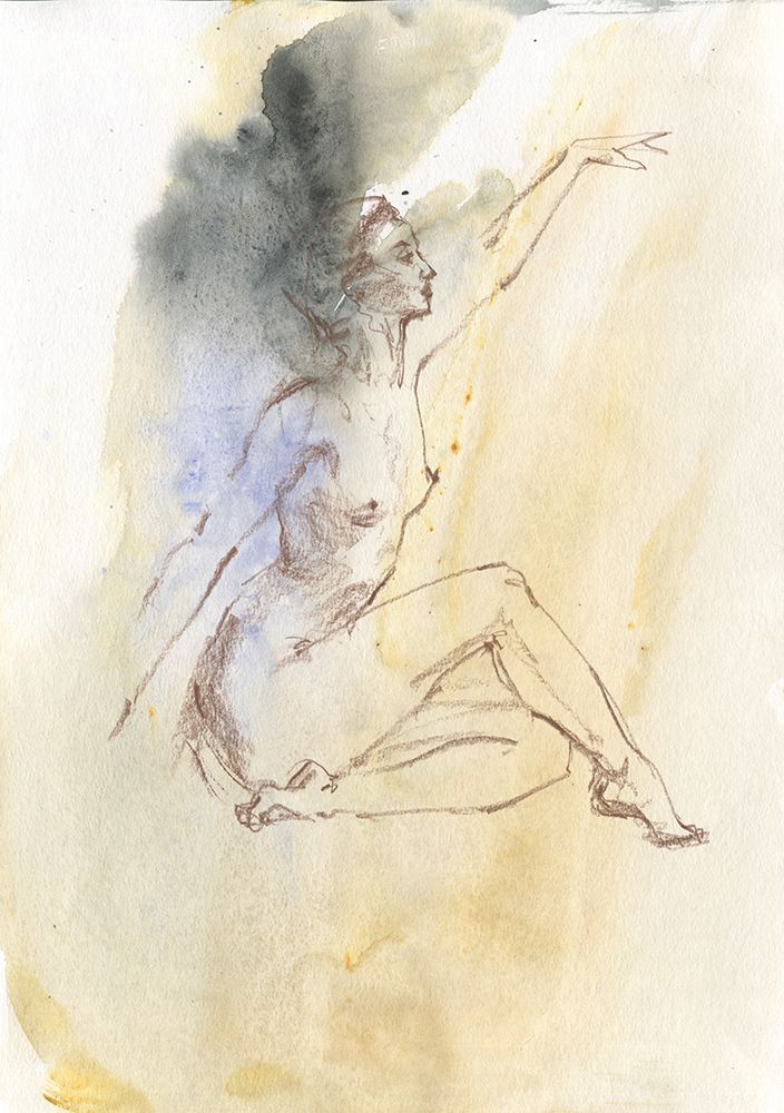Sketch of Seduction art print by Samira Yanushkova for $57.95 CAD