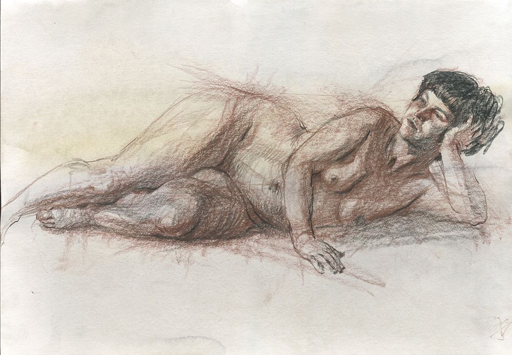 erotic art art print by Samira Yanushkova for $57.95 CAD