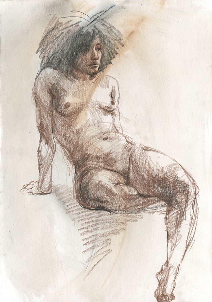 Ethereal Grace art print by Samira Yanushkova for $57.95 CAD