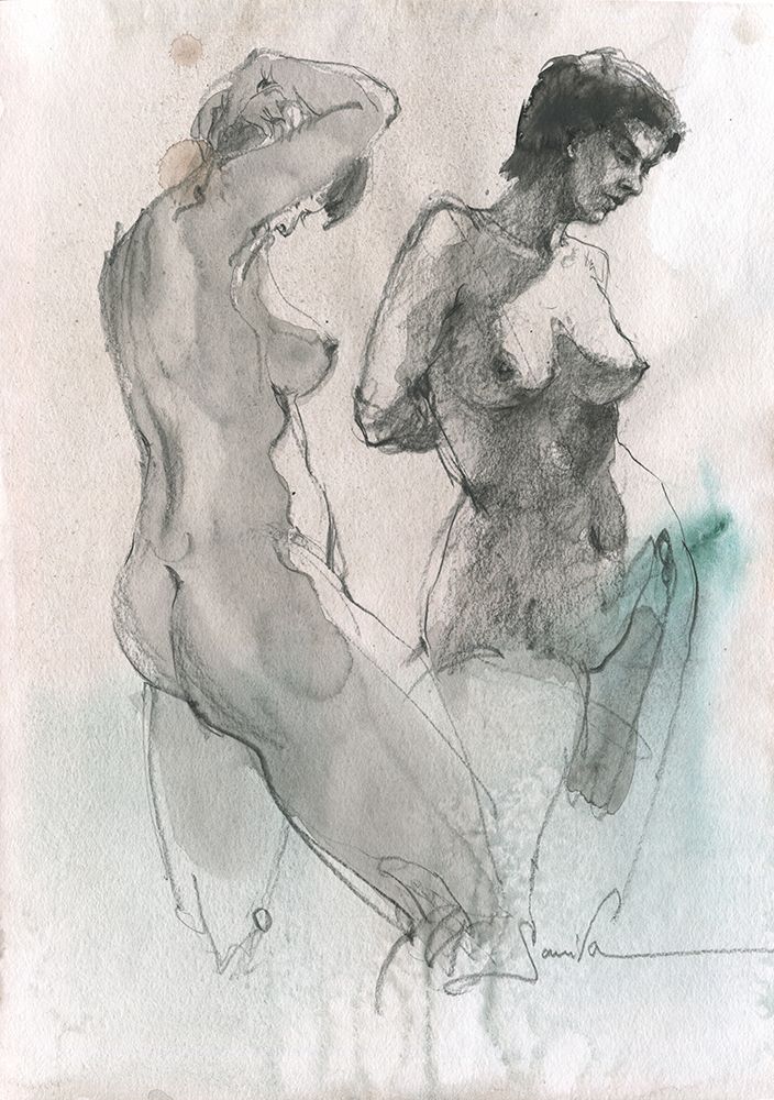 Seductive Abstraction art print by Samira Yanushkova for $57.95 CAD
