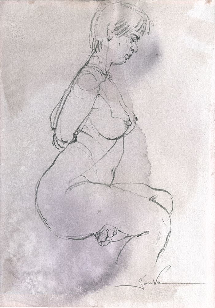 Ethereal Lines art print by Samira Yanushkova for $57.95 CAD