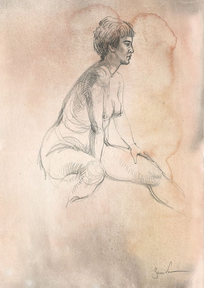 Poetic Nudity art print by Samira Yanushkova for $57.95 CAD
