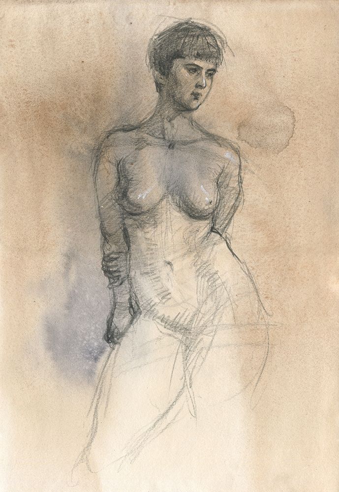 Nude X art print by Samira Yanushkova for $57.95 CAD