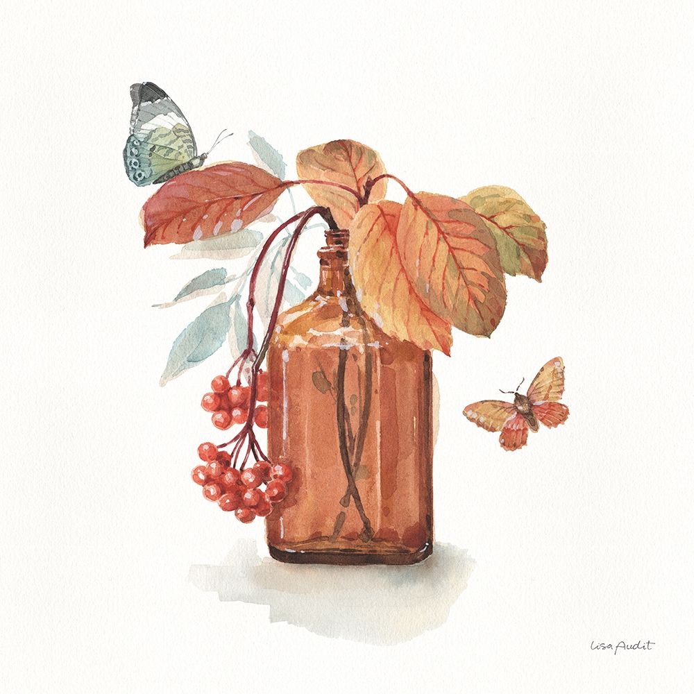 Autumn in Nature 03 on White art print by Lisa Audit for $57.95 CAD