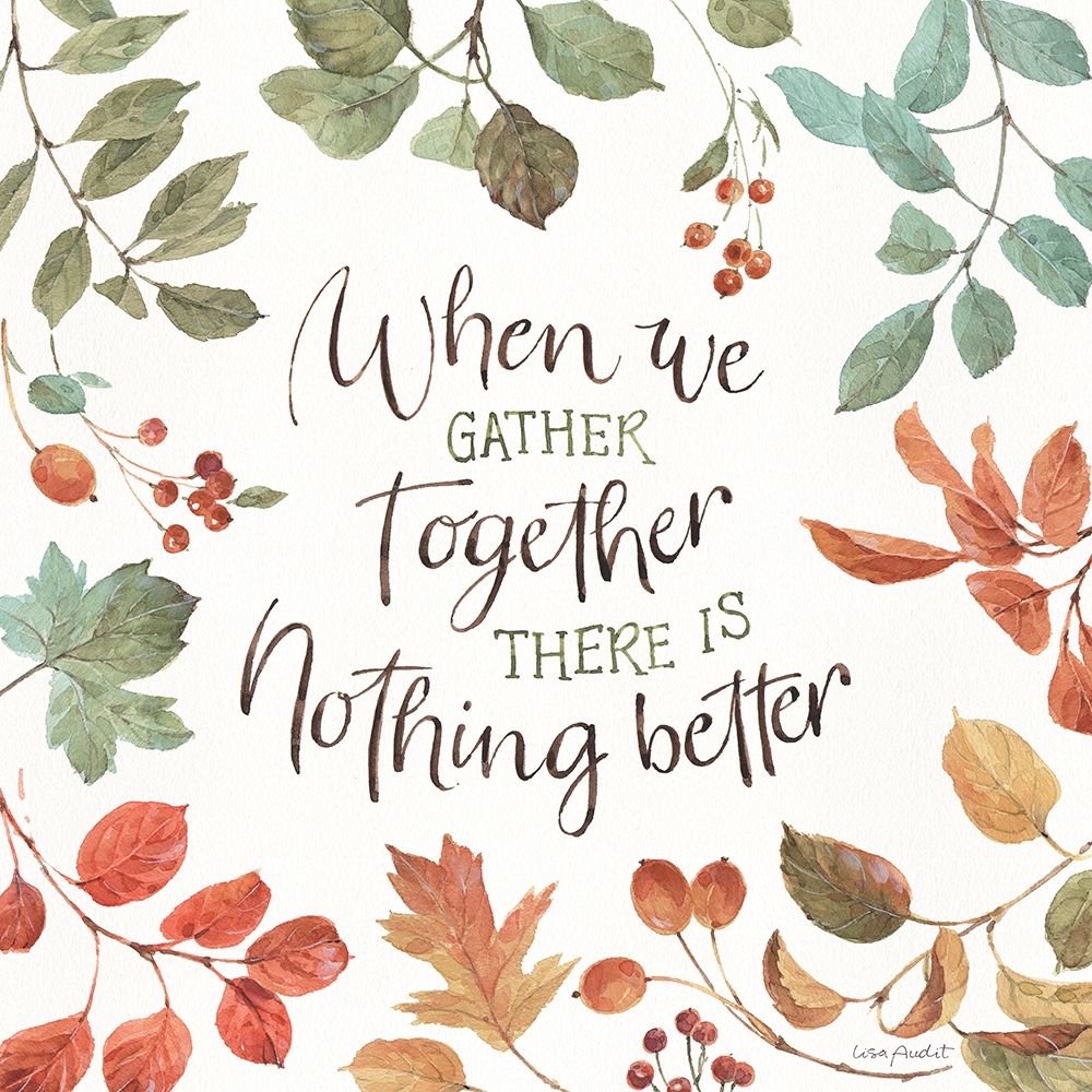 Autumn in Nature 08 on White art print by Lisa Audit for $57.95 CAD