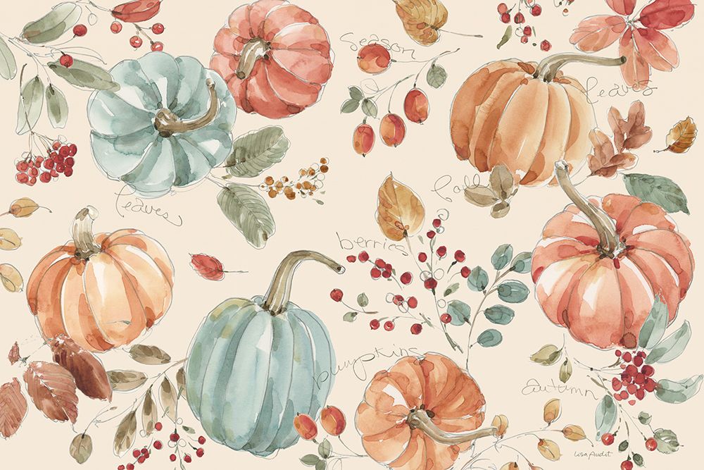 Autumn Feel I art print by Lisa Audit for $57.95 CAD