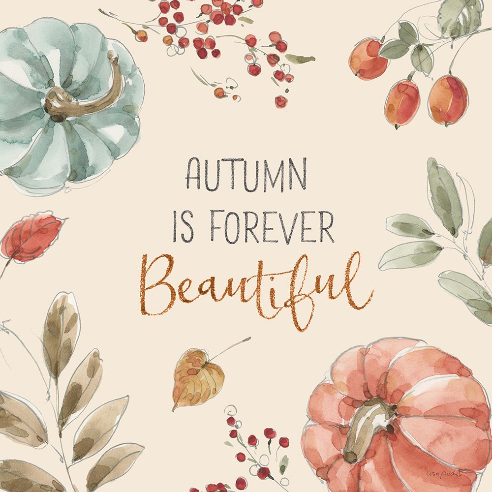 Autumn Feel II art print by Lisa Audit for $57.95 CAD