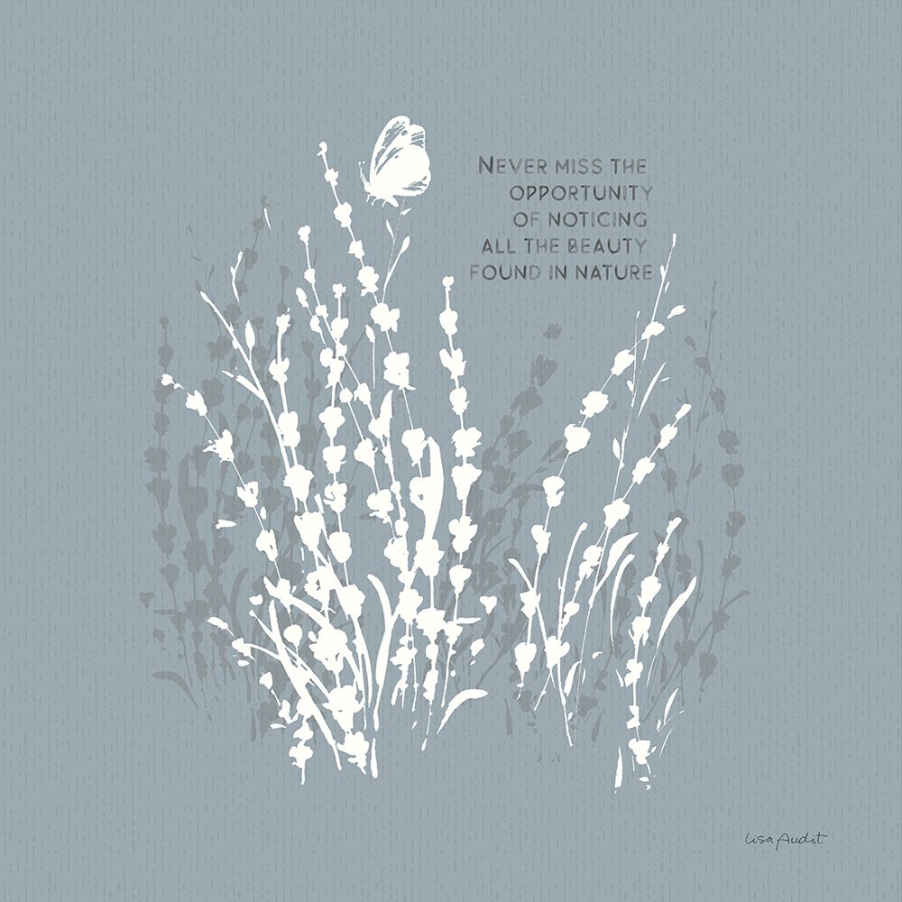 Au Naturel VIII on Blue art print by Lisa Audit for $57.95 CAD