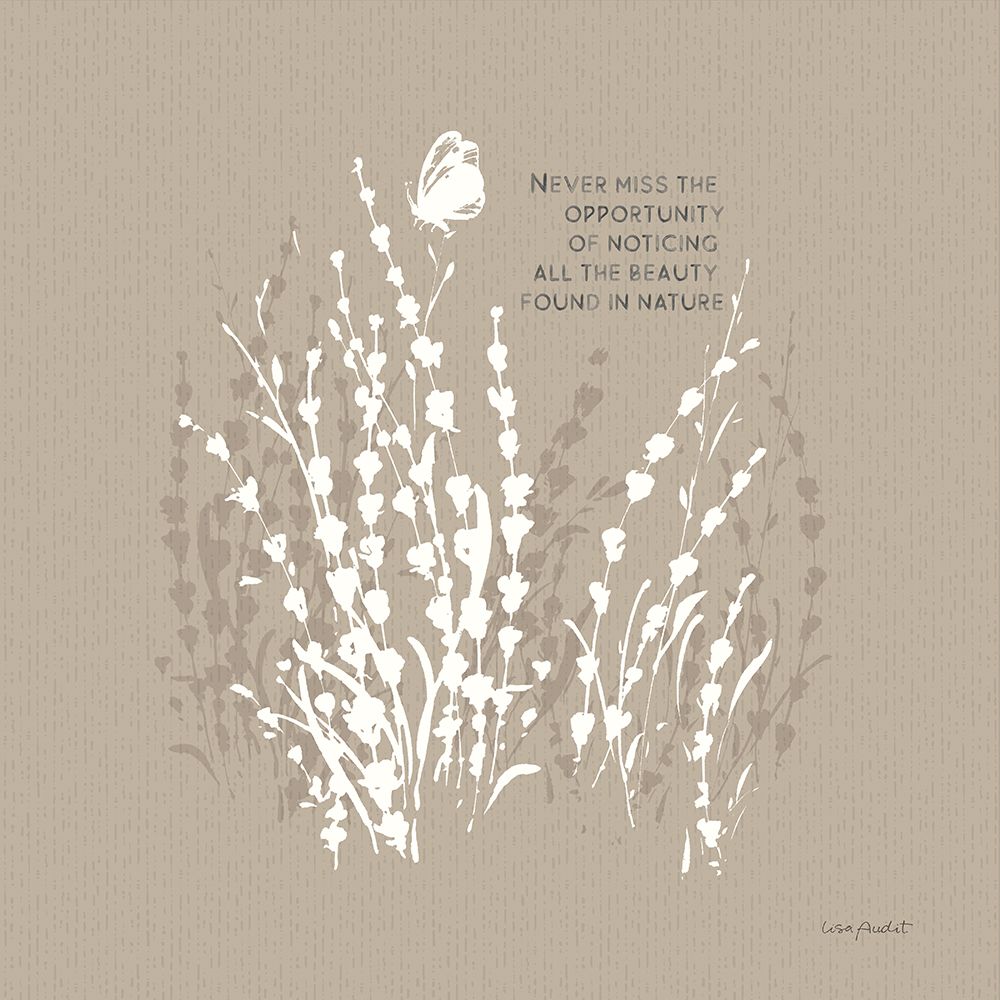 Au Naturel VIII on Beige art print by Lisa Audit for $57.95 CAD