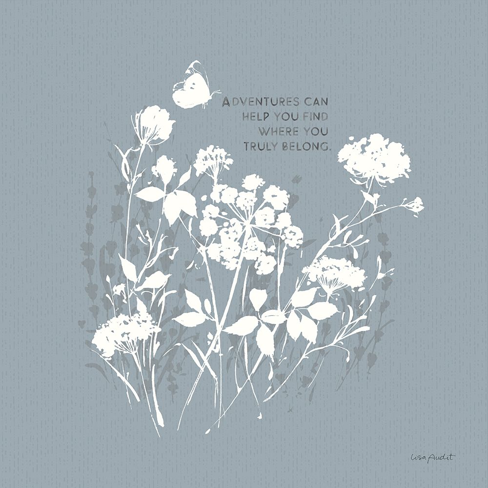 Au Naturel IX on Blue art print by Lisa Audit for $57.95 CAD