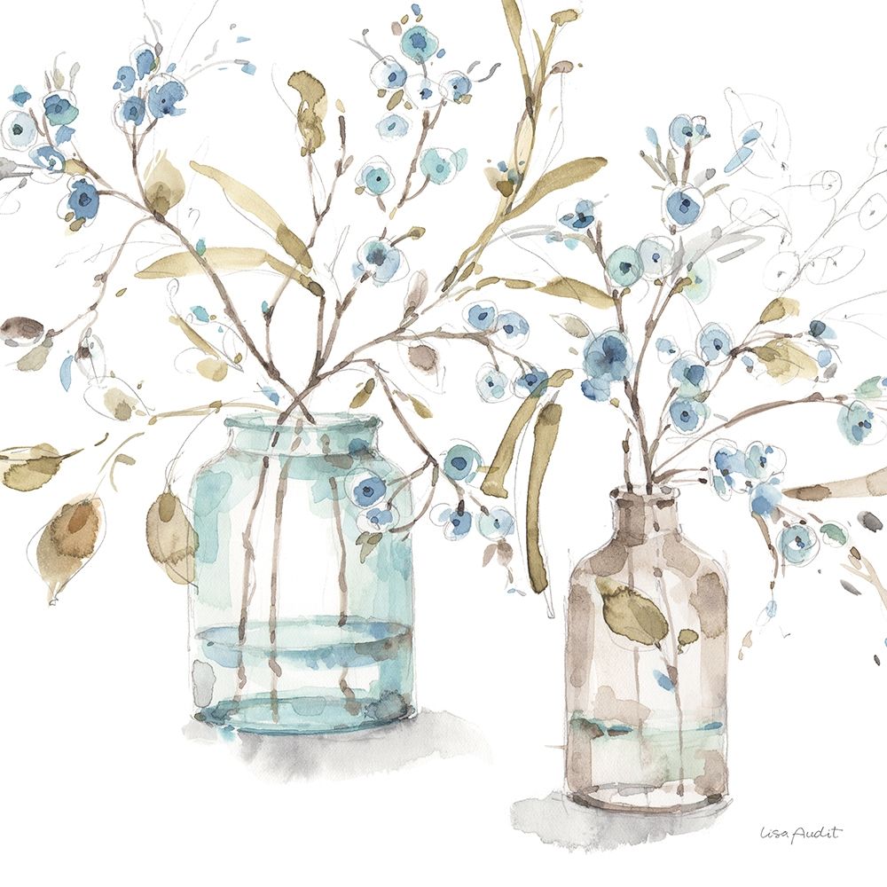Blue Escape 02 art print by Lisa Audit for $57.95 CAD