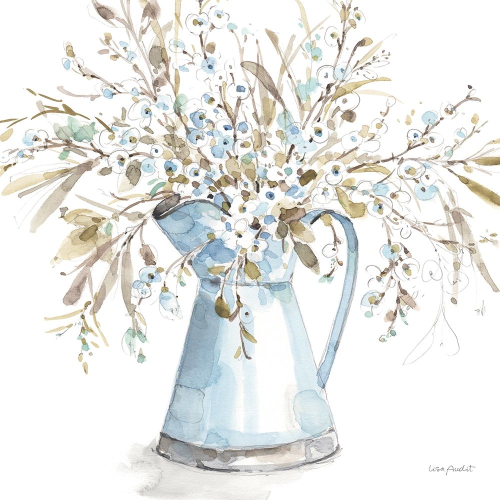Blue Escape 03 art print by Lisa Audit for $57.95 CAD
