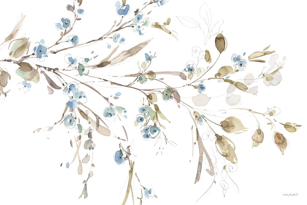 Blue Escape 05 art print by Lisa Audit for $57.95 CAD