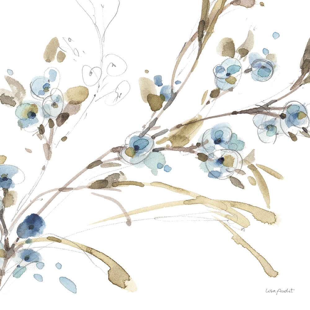 Blue Escape 06 art print by Lisa Audit for $57.95 CAD
