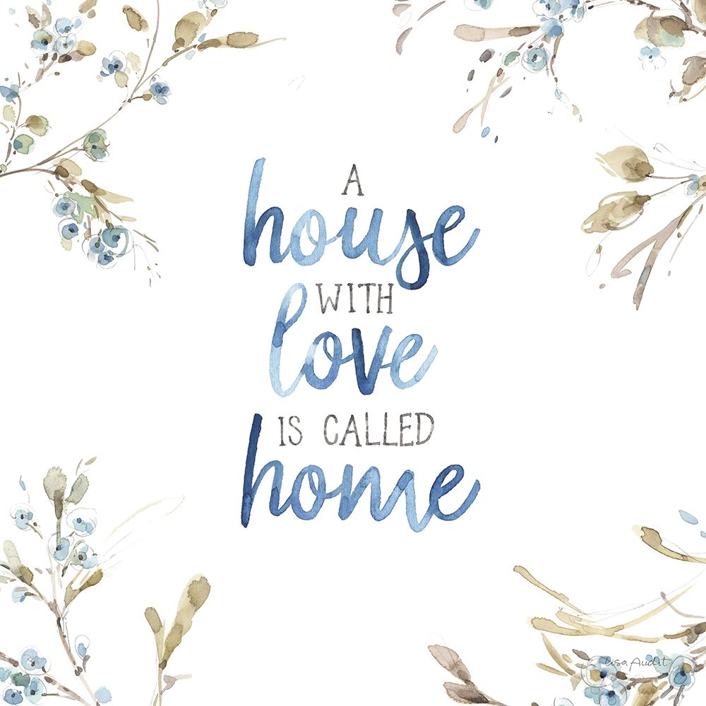Blue Escape 09 art print by Lisa Audit for $57.95 CAD