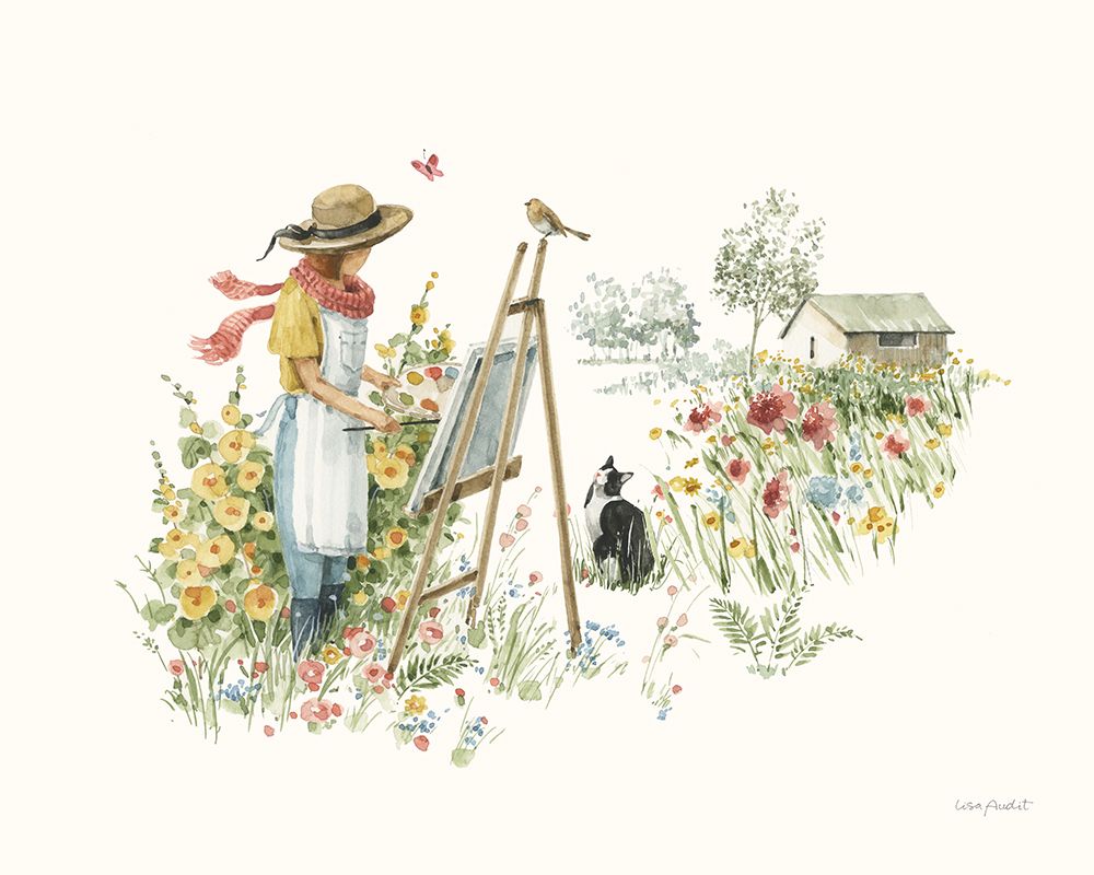 Blissful Moments III art print by Lisa Audit for $57.95 CAD